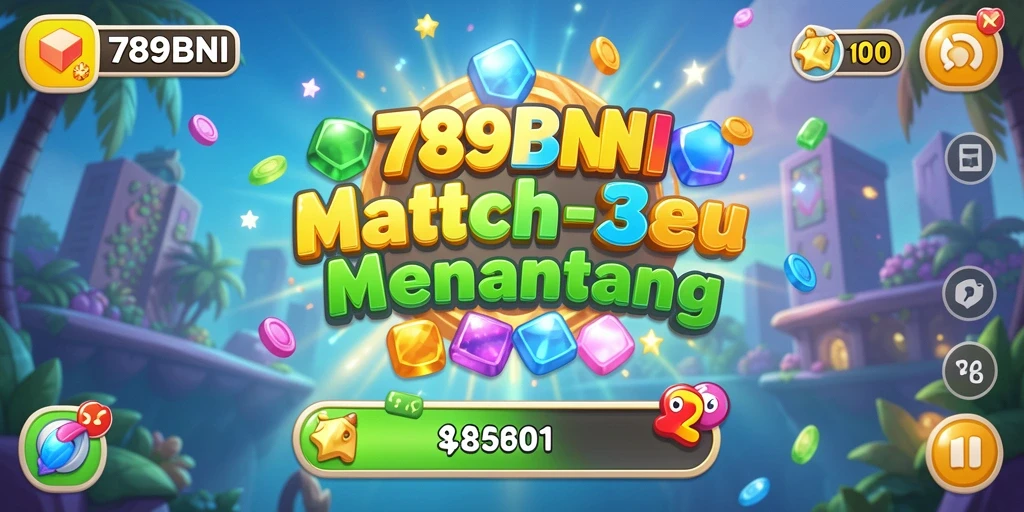 Tangkapan layar gameplay seru dari 789BNI dengan kombinasi warna-warni.