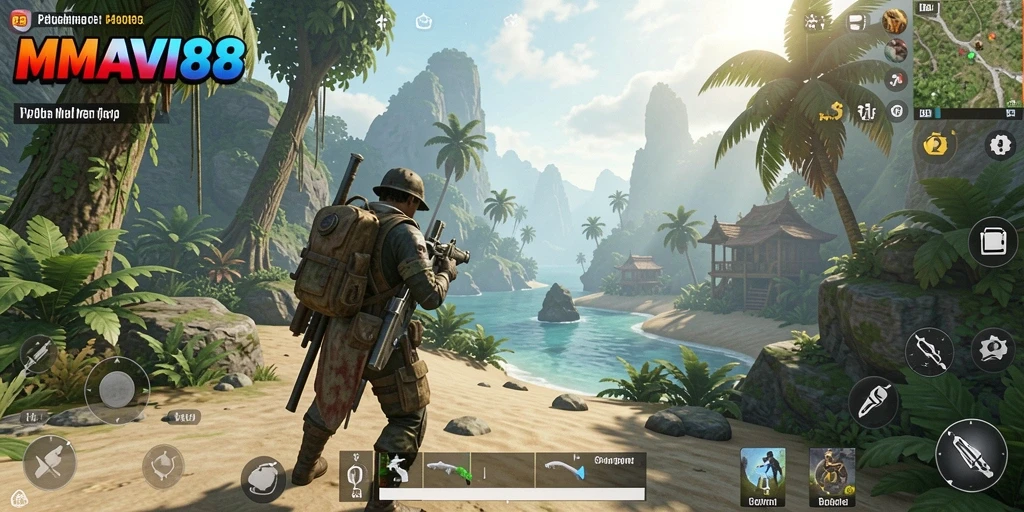 Tangkapan layar dari gameplay Open World yang mendebarkan.