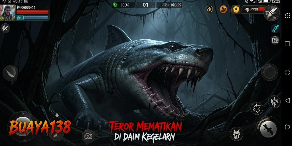Gameplay BUAYA138 yang menegangkan dengan atmosfer horror yang mencekam.
