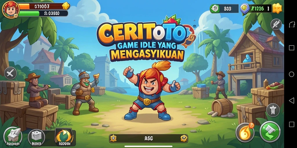 Tampilan menarik dari gameplay <strong>CERITOTO</strong> yang penuh warna.