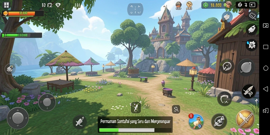 Screenshot gameplay F32 menunjukkan aksi seru dan tantangan menarik dalam permainan Casual.