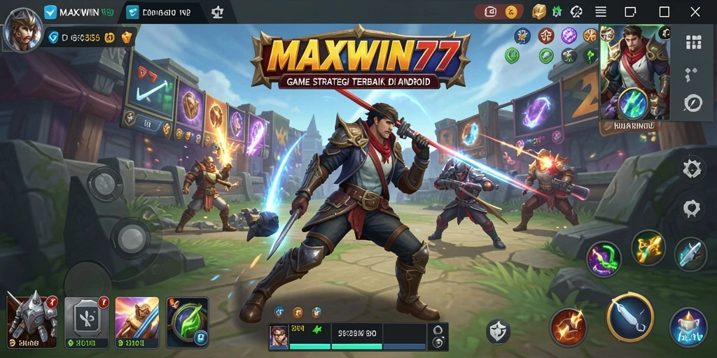 Tampilan gameplay MAXWIN77 yang memikat dan interaktif.