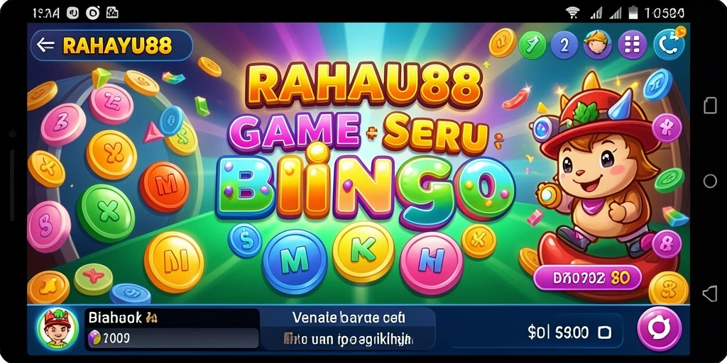 Tampilan gameplay seru RAHAYU88 saat bermain Bingo.