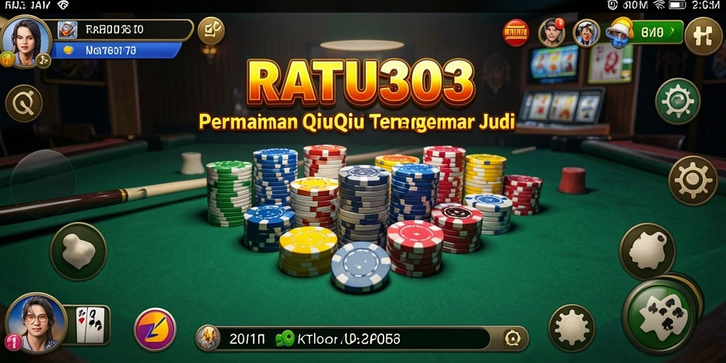 Gameplay seru QiuQiu di RATU303 dengan grafik menarik.