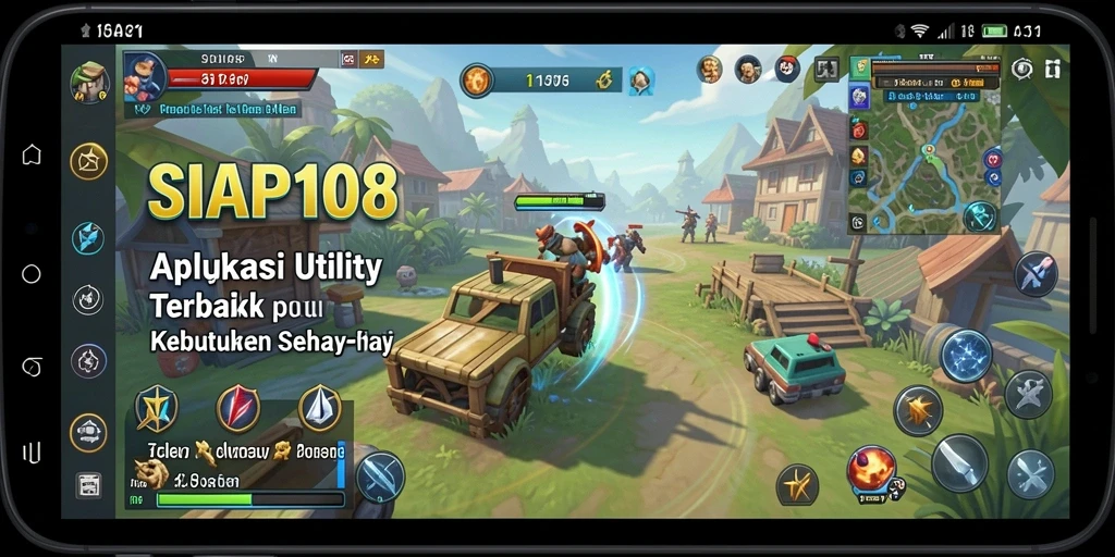 Tampilan antarmuka SIAP108 yang user-friendly dan intuitif.