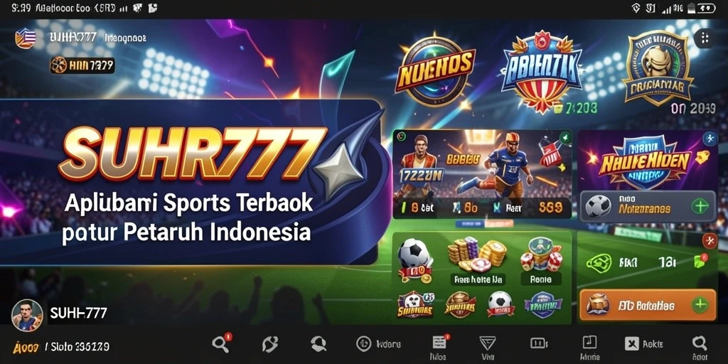 Tampilan antarmuka SUHU777 yang menarik untuk taruhan olahraga.